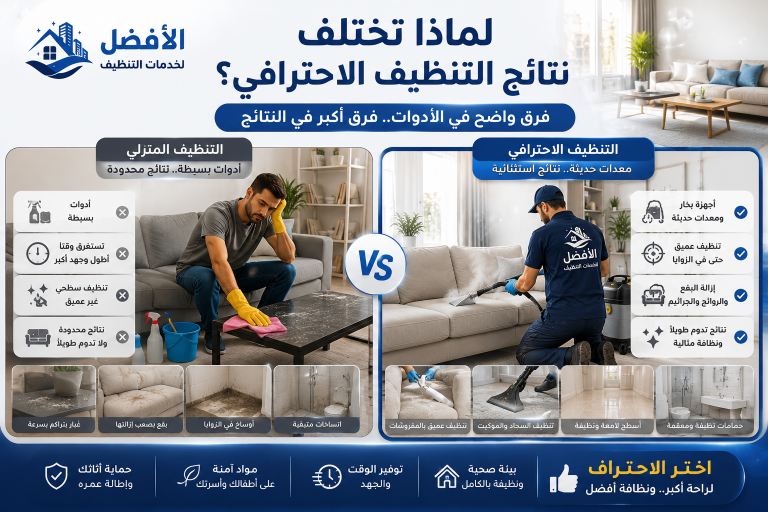 علامات تدل أن منزلك يحتاج إلى شركة تنظيف متخصصة