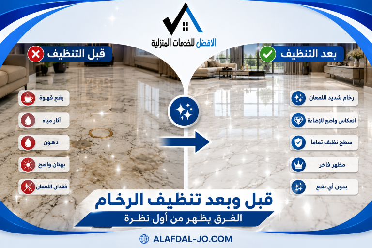 أفضل طرق تنظيف الرخام