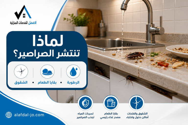 مكافحة الصراصير بمسقط