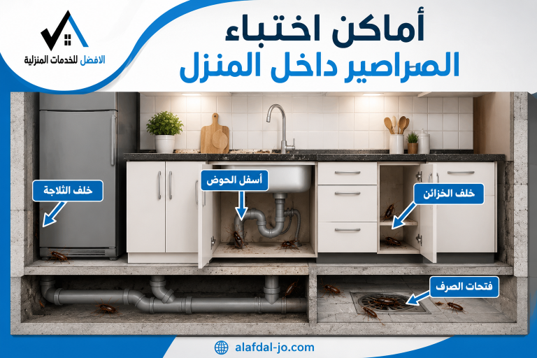 مكافحة الصراصير بمسقط