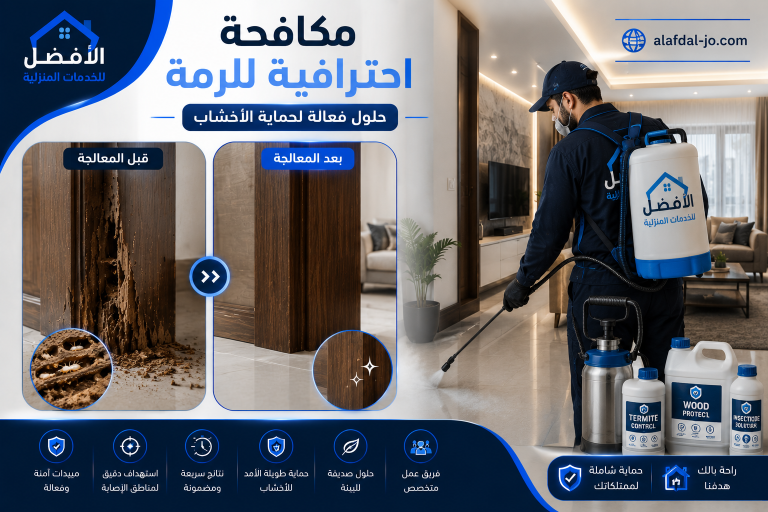 شركة مكافحة الرمة بمسقط