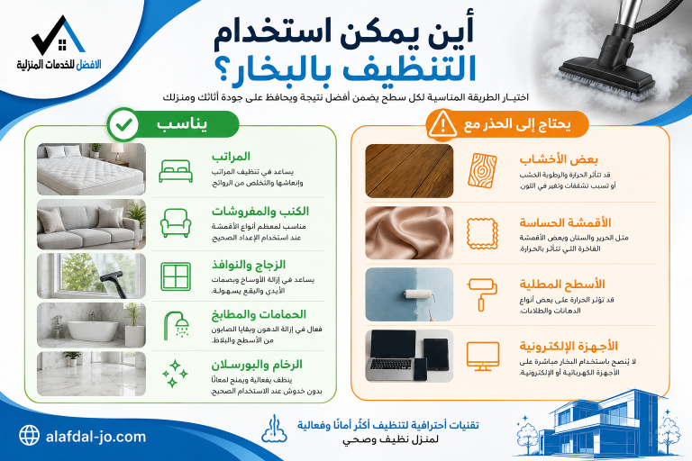 هل التنظيف بالبخار يقتل الجراثيم